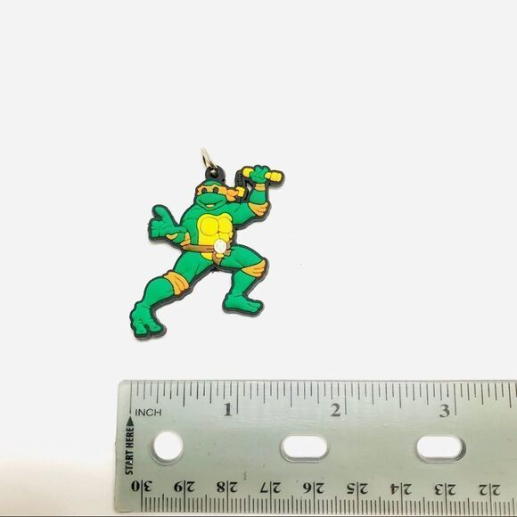 Michaelangelo Ninja Turtle Soft PVC Necklace (W2) - Picture 2 of 4